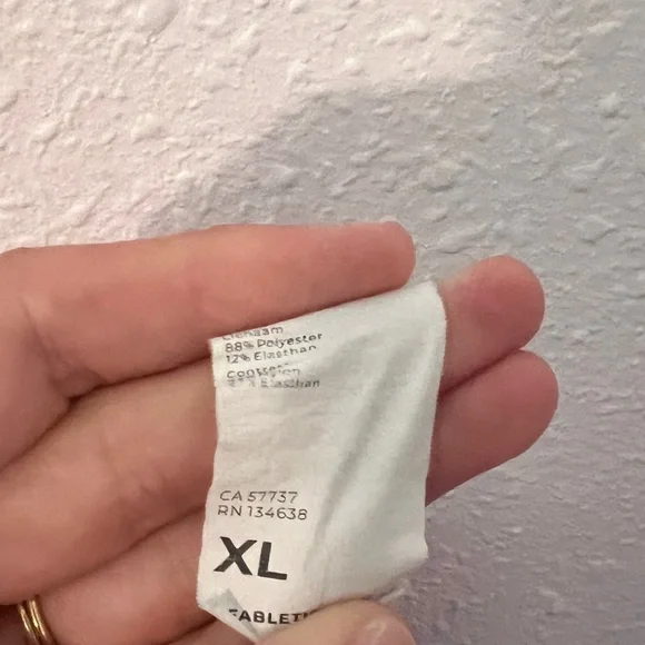 PowerHold made by Fabletics Purple Women's Leggings XL - Picture 5 of 5